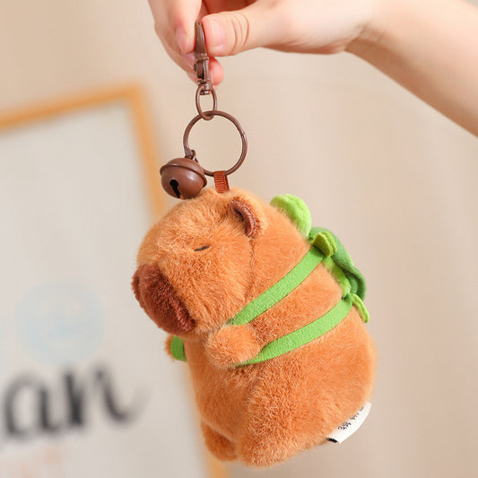 Capybara Plush Keychain